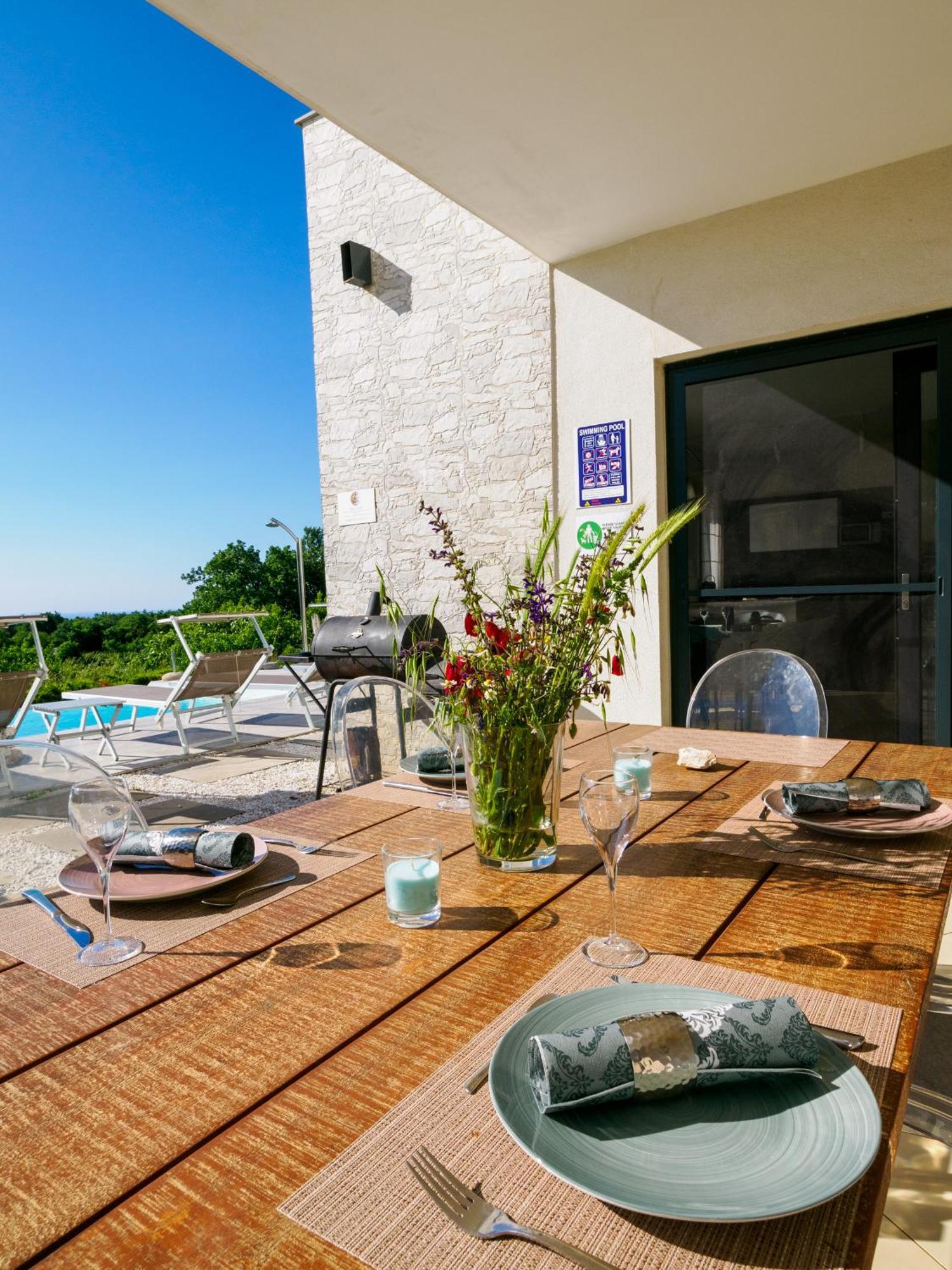Sea View Villa Sun Sea & Fire Krnica Eksteriør billede